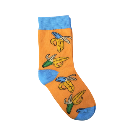 Καλσόν και Kάλτσες Πορτοκαλί Κάλτσες Με Μπανάνες Moromini moromini