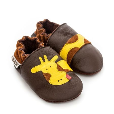 Παπουτσάκια Δερμάτινα Παπουτσάκια Brown Giraffe Liliputi® Liliputi®